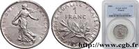 FRANKREICH 1 franc Semeuse, nickel FUNFTE FRANZOSISCHE REPUBLIK Paris 1961 (24mm, 6g, 6h) -