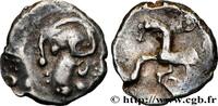 FRANKREICH Denier à la tête casquée GALLIEN - NORDGALLIEN - ÆDUI (BIBRACTE, Region die Mont-Beuvray) Autun (71) c. 80-50 AC. (16mm, 1,89g, 9h) -