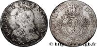 FRANKREICH Écu aux branches d'olivier, buste habillé LOUIS XV THE WELL-BELOVED Caen 1726 (40mm, 28,76g, 6h) -