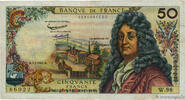 FRANKREICH 50 Francs RACINE FRANKREICH 50 Francs RACINE 1965 fSS -