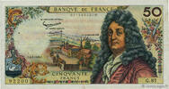 FRANKREICH 50 Francs RACINE FRANKREICH 50 Francs RACINE 1965 fSS -