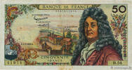 FRANKREICH 50 Francs RACINE FRANKREICH 50 Francs RACINE 1963 S -