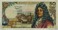 FRANKREICH 50 Francs RACINE FRANKREICH 50 Francs RACINE 1963 S -