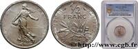 FRANKREICH Pré-série dun 1/2 franc Semeuse, petit  FUNFTE FRANZOSISCHE REPUBLIK Paris 1964 (19,50mm, 4,53g, 6h) ST65