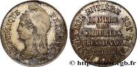FRANKREICH Médaillette, Contre les cohortes prussiennes GUERRE DE 1870-1871 1870 (24mm, 3,94g, 12h) -