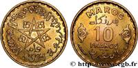 MAROKKO - FRANZÖZISISCH PROTEKTORAT Essai de 10 Francs AH 1371 MAROKKO - FRANZÖZISISCH PROTEKTORAT Paris 1952 (20mm, 3,06g, 6h) -