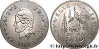 NEUKALEDONIEN Essai de 50 Francs NEUKALEDONIEN Paris 1967 (33mm, 14,95g, 6h) -