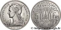 REUNION INSEL Essai de 5 Francs REUNION INSEL Paris 1955 (30mm, 3,79g, 6h) -