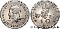 NEUE HEBRIDEN (VANUATU ab 1980) Essai de 10 Francs NEUE HEBRIDEN (VANUATU ab 1980) Paris 1967 (24mm, 6,01g, 6h) -