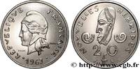 NEUE HEBRIDEN (VANUATU ab 1980) Essai de 20 Francs NEUE HEBRIDEN (VANUATU ab 1980) Paris 1967 (28,5mm, 10,09g, 6h) -