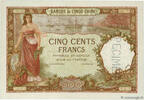 DSCHIBUTI 500 Francs Épreuve 1927 fST+