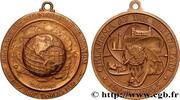 FRANKREICH Médaille, Exposition universelle de New-York, Okla EXPOSITIONS UNIVERSELLES 1964 (43mm, 36,34g, 12h) -