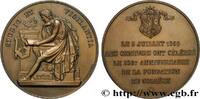 FRANKREICH Médaille, 350e anniversaire du collègue de Genève UNIVERSITÉS Suisse, Genève n.d. (41,5mm, 33,30g, 12h) -