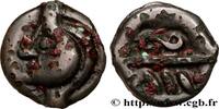 FRANKREICH Potin aux chevrons, classe Ib GALLIEN - BELGICA - BELLOVACI (Region die Beauvais) Beauvais (60) c. 50-20 AC. (15mm, 2,32g, 9h) -