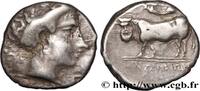 Classic 3 (350 BC to 323 BC) Nomos, statère ou didrachme KAMPANIEN - NEAPOLIS Naples, Campanie c. 300-275 AC. (17mm, 7,19g, 1h) -