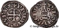 FRANKREICH Obole tournois à l'O rond PHILIPP III THE BOLD AND PHILIPP IV THE FAIR s.l. n.d. (15mm, 0,49g, 3h) -