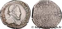 FRANKREICH Teston, 4e type HENRY III Rouen 1575 (28mm, 9,45g, 11h) -