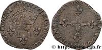 FRANKREICH Double sol parisis, 2e type HENRY III Aix-en-Provence 1588 (25mm, 3,72g, 4h) -