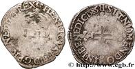 FRANKREICH Sol parisis HENRY III Rouen 1585 (23mm, 2,21g, 10h) -