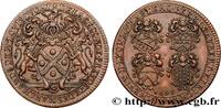 FRANKREICH Louis Dugas, prévôt des marchands de Lyon OFFICIERS ET NOBLESSE DE LYON ET DU LYONNAIS 1699 (31mm, 8,13g, 6h) -