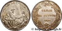 FRANKREICH CANAL DE GIVORS PONTS ET CHAUSSÉES 1784 (32mm, 14,59g, 6h) -