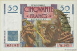 FRANKREICH 50 Francs LE VERRIER FRANKREICH 50 Francs LE VERRIER 1949 fST+ -