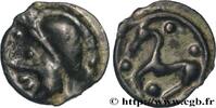 FRANKREICH Potin à la grosse tête GALLIEN - SENONES (Region die Sens) c. avant 52 AC. (19,5mm, 3,96g, 3h) -