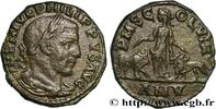 THE MILITARY CRISIS(235 AD to 284 AD) Sesterce PHILIPPUS I. ARABS Viminacium, Mésie Supérieure 244 (29mm, 21,56g, 1h) -