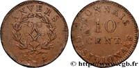FRANKREICH 10 cent. Anvers au double L, frappe de l’atelier d LUDWIG XVIII Anvers 1814 (34,88mm, 26,23g, 6h) -