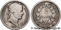 FRANKREICH 2 francs Napoléon Ier tête laurée, République fran GESCHICHTE FRANKREICHS Paris 1808 (27mm, 9,61g, 6h) -