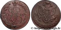 RUSSLAND - KATHARINA II 5 Kopecks RUSSLAND - KATHARINA II Ekaterinbourg 1780 (40,85mm, 50,66g, 12h) -