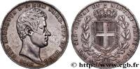 ITALIEN - KÖNIGREICH SARDINIEN - KARL ALBERT 5 Lire ITALIEN - KÖNIGREICH SARDINIEN - KARL ALBERT Gênes 1847 (37mm, 24,96g, 6h) -