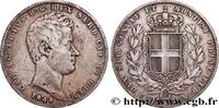 ITALIEN - KÖNIGREICH SARDINIEN - KARL ALBERT 5 Lire ITALIEN - KÖNIGREICH SARDINIEN - KARL ALBERT Gênes 1848 (37mm, 24,67g, 6h) -