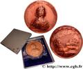 FRANKREICH Médaille, Présence assidue du roi aux conseils, re LOUIS XIV LE GRAND OU LE ROI SOLEIL Monnaie de Paris (1661)/1974 (71,5mm, 177,48g, 12h) -