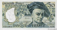 FRANKREICH 50 Francs QUENTIN DE LA TOUR FRANKREICH 50 Francs QUENTIN DE LA TOUR 1992 fST+ -
