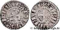 FRANKREICH Denier (coronat) ou mansois affaibli MAINE - COMTÉ DU MAINE - CHARLES Ier D'ANJOU Le Mans n.d. (19,5mm, 1,05g, 11h) -