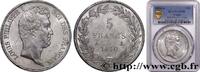 FRANKREICH 5 francs type Tiolier avec le I, tranche en creux LUDWIG PHILIPP I Paris 1830 (37mm, 25g, 6h) -