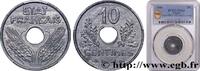 FRANKREICH 10 centimes État français, grand module ETAT FRANÇAIS Paris 1941 (21mm, 2,5g, 6h) -