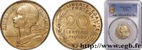 FRANKREICH 20 centimes Marianne FUNFTE FRANZOSISCHE REPUBLIK Paris 1962 (23,48mm, 4g, 6h) -