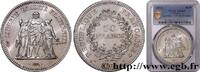 FRANKREICH 50 francs Hercule, avers de la 20 francs FUNFTE FRANZOSISCHE REPUBLIK 1974 (41mm, 30g, 6h) -