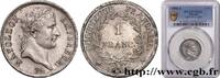 FRANKREICH 1 franc Napoléon Ier tête laurée, République franç GESCHICHTE FRANKREICHS Paris 1808 (23mm, 5,03g, 6h) -