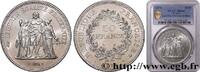 FRANKREICH 50 francs Hercule, avers de la 20 francs FUNFTE FRANZOSISCHE REPUBLIK 1974 (41mm, 30g, 6h) -