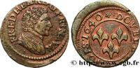 FRANKREICH Double tournois, type 4 PRINCIPAUTY OF ORANGE - FREDERIC-HENRY OF NASSAU Orange 1640 (21mm, 3,20g, 6h) -