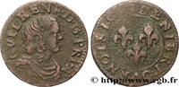 FRANKREICH Denier tournois, type 5 PRINCIPAUTY OF ORANGE - GUILLAUME-HENRY OF NASSAU Orange 1659 (19mm, 1,52g, 6h) -