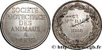 FRANKREICH Médaille, Société protectrice des animaux ANIMAUX 1888 (41mm, 37,80g, 12h) -