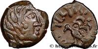 FRANKREICH Bronze YLLYCCI à l’oiseau, classe IV GALLIEN - SENONES (Region die Sens) c. 80-50 AC. (16mm, 3,04g, 6h) -