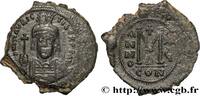 THE EMPIRE FROM ANASTASIUS TO MAURICE TIBERIUS (49 Follis MAURICIUS TIBERIUS Constantinople 597-598 (30,5mm, 10,44g, 6h) -