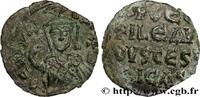 THE ISAURIAN DYNASTY (717-867) Demi-follis MICHAEL II und THEOPHILUS Constantinople 821-829 (19mm, 1,81g, 6h) -