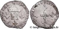 FRANKREICH Sol parisis HENRY III La Rochelle 1585 (21,5mm, 1,38g, h) -