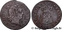 FRANKREICH Liard dit à la vieille tête LOUIS XV THE WELL-BELOVED Besançon 1769 (21,5mm, 2,71g, 6h) -